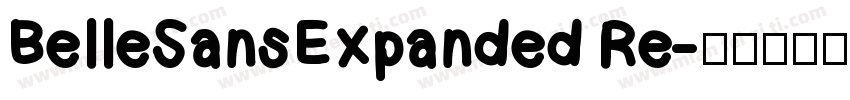 BelleSansExpanded Re字体转换